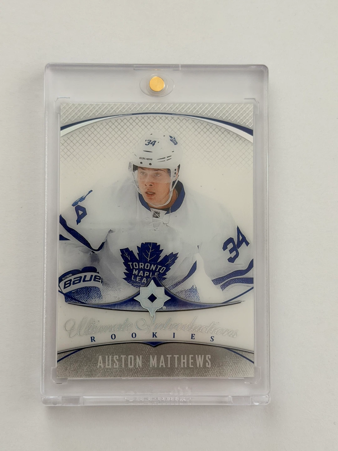 Auston Matthews Hockey Cards including an Ultimate Introductions