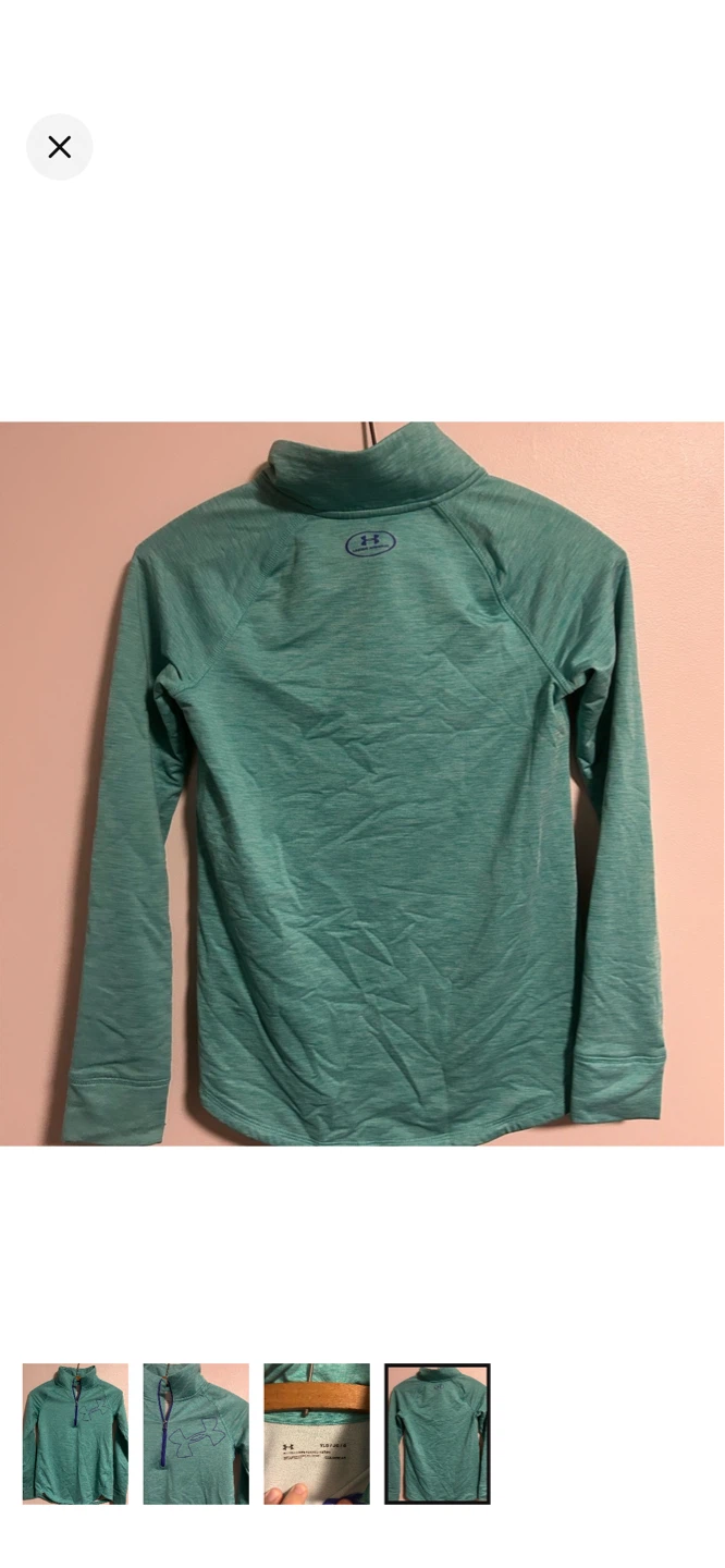 Under Armour YLG/JG/G ColdGear 1/4 Zip Pullover - photo 4