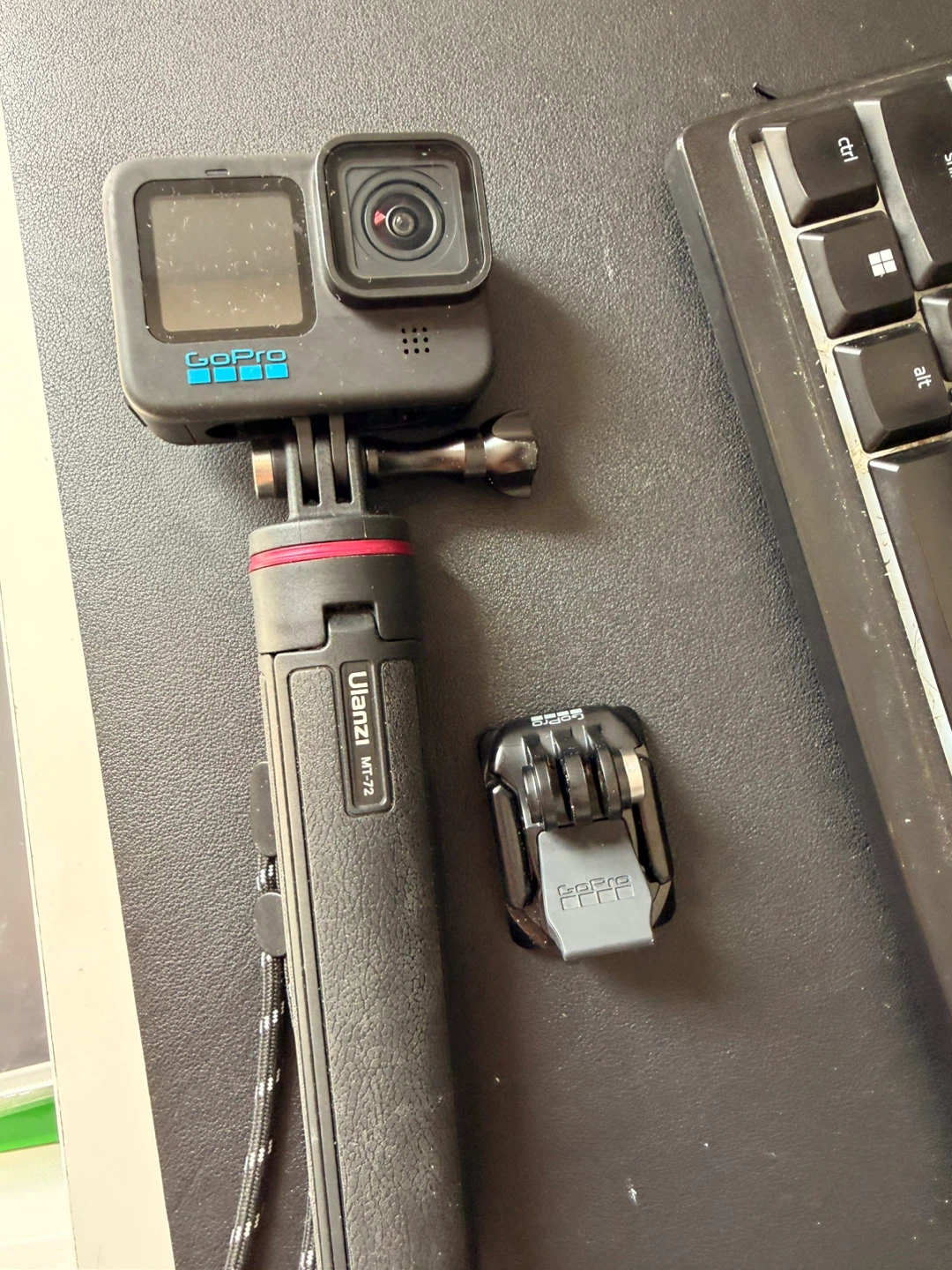 GoPro HERO10 Black Action Camera with Ulanzi Handle