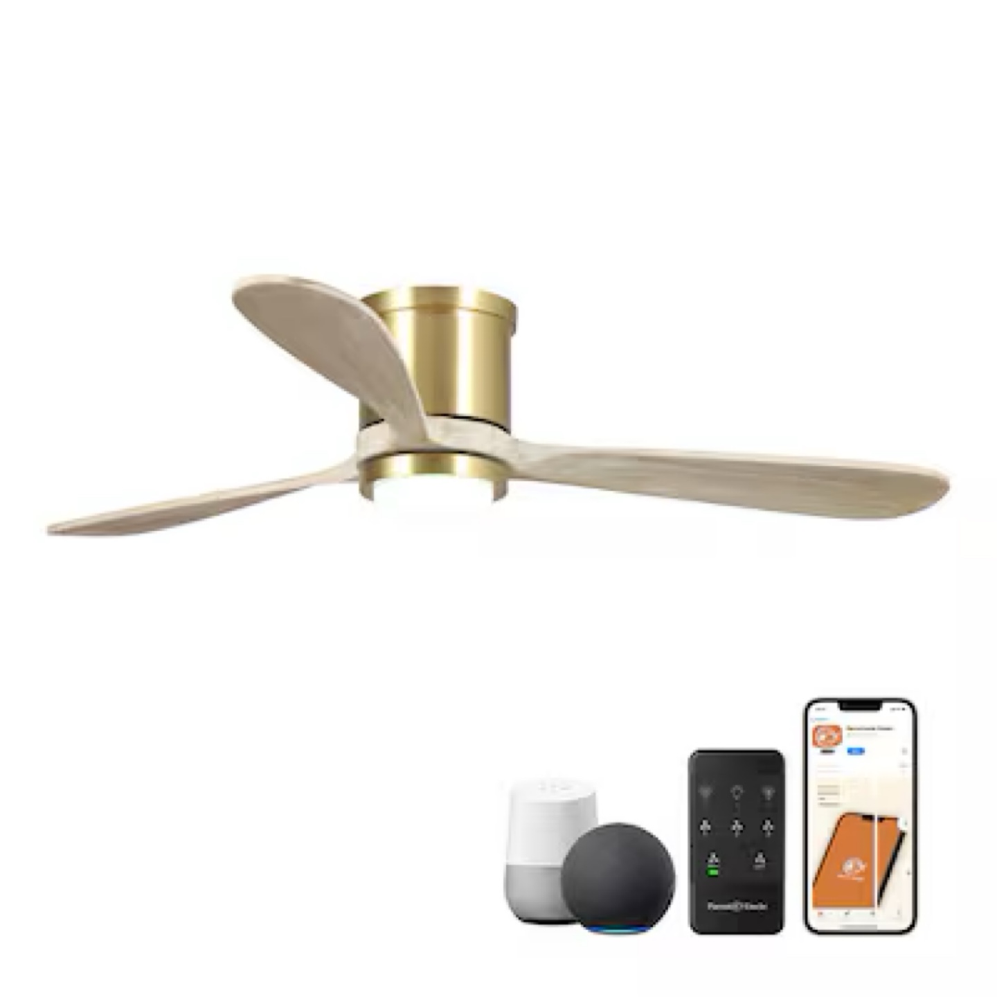 Smart Ceiling Fan with Light - photo 2