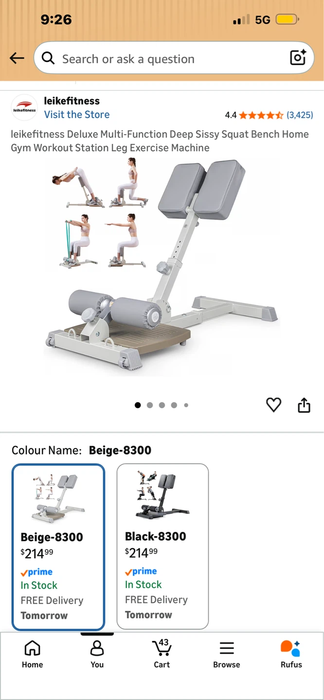 Leikefitness Deluxe Multi-Function Squat Bench