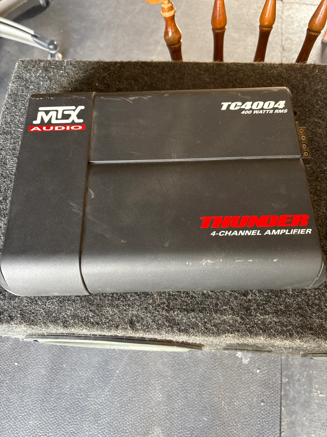 MTX Audio THUNDER TC4001 400 Watts RMS Class D Amplifier