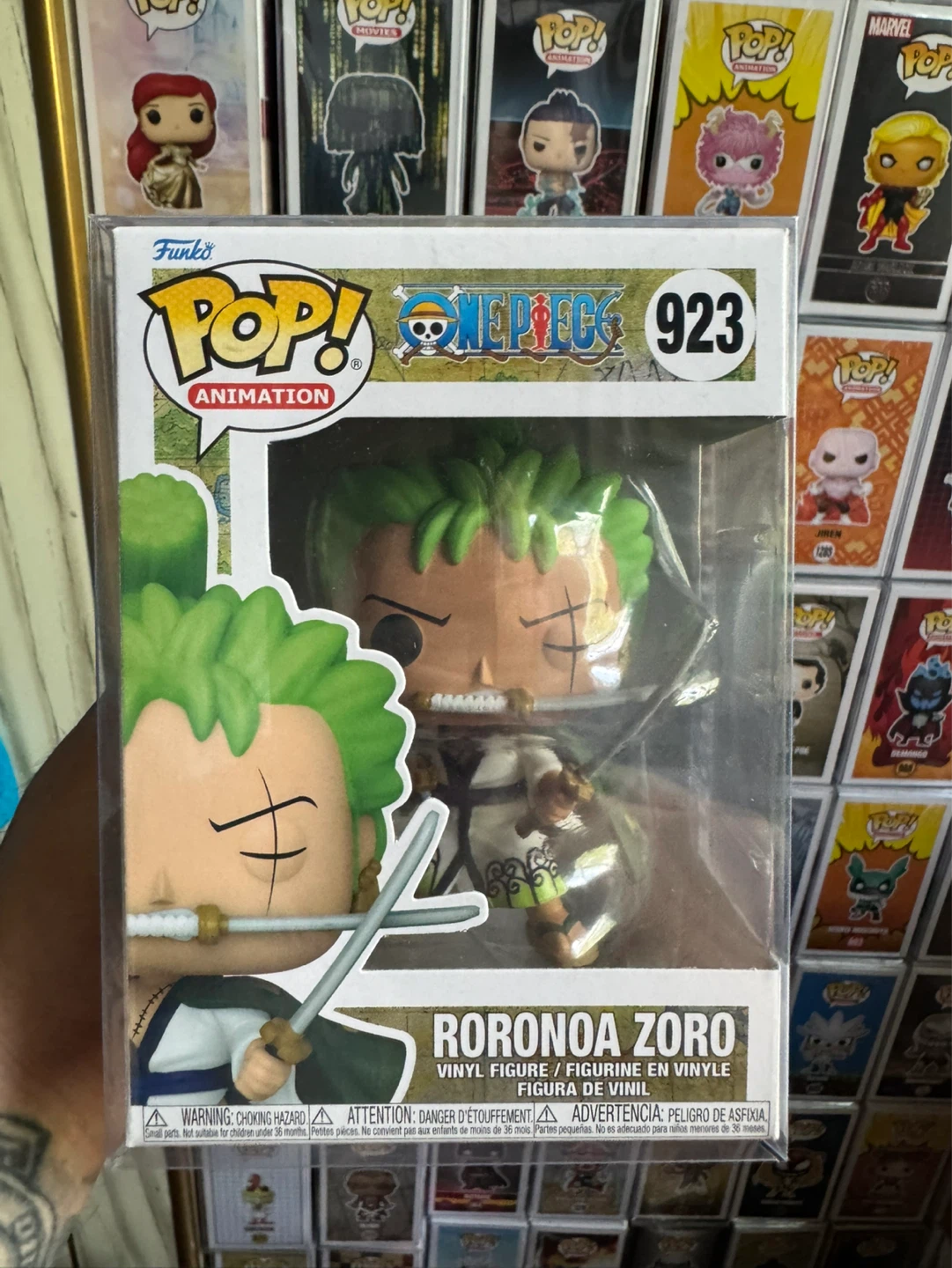 Funko Pop! Animation One Piece Roronoa Zoro #923 Vinyl Figure