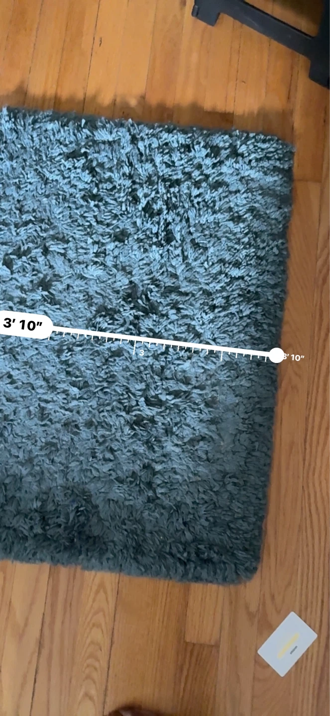 Blue Shag Area Rug - photo 4