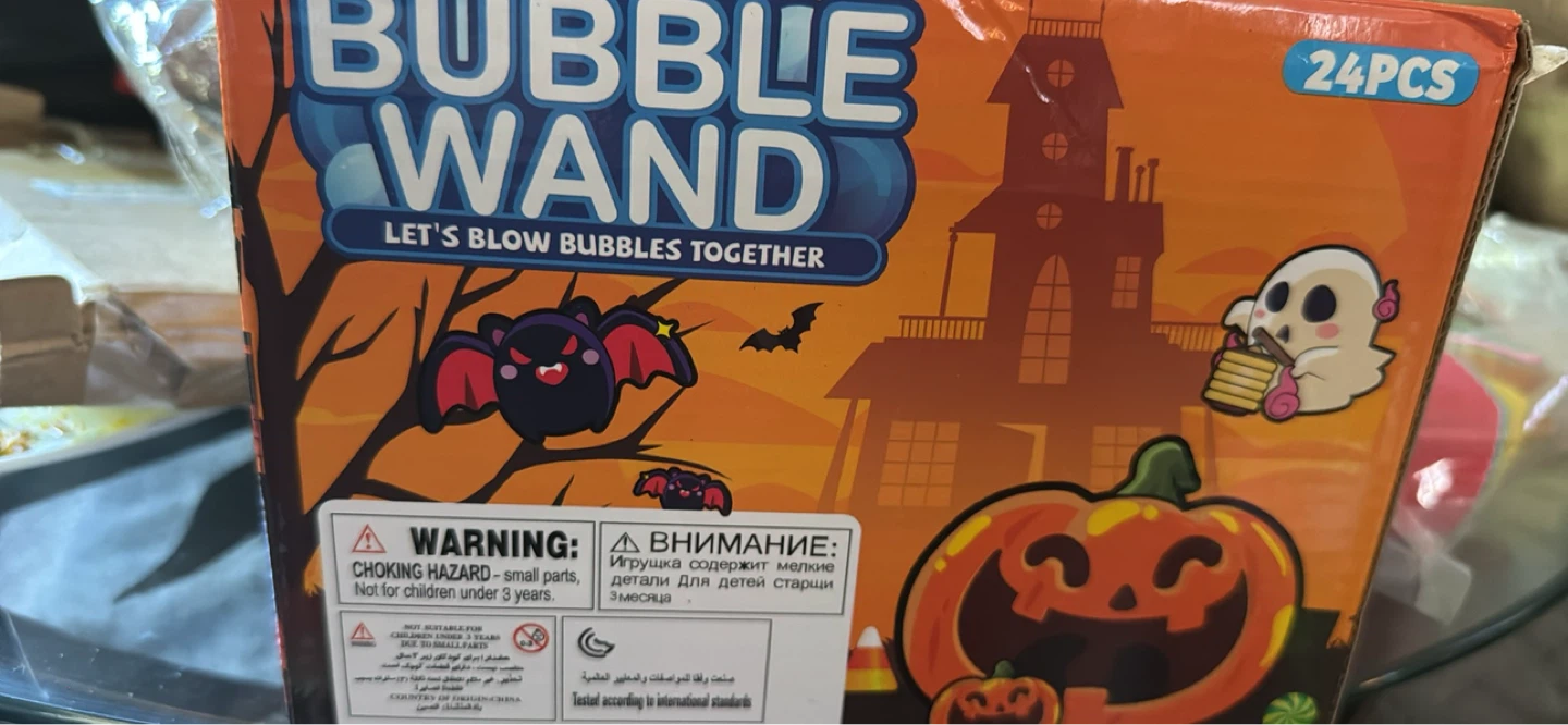 Halloween Bubble Wand Set - 24 Pieces - photo 3