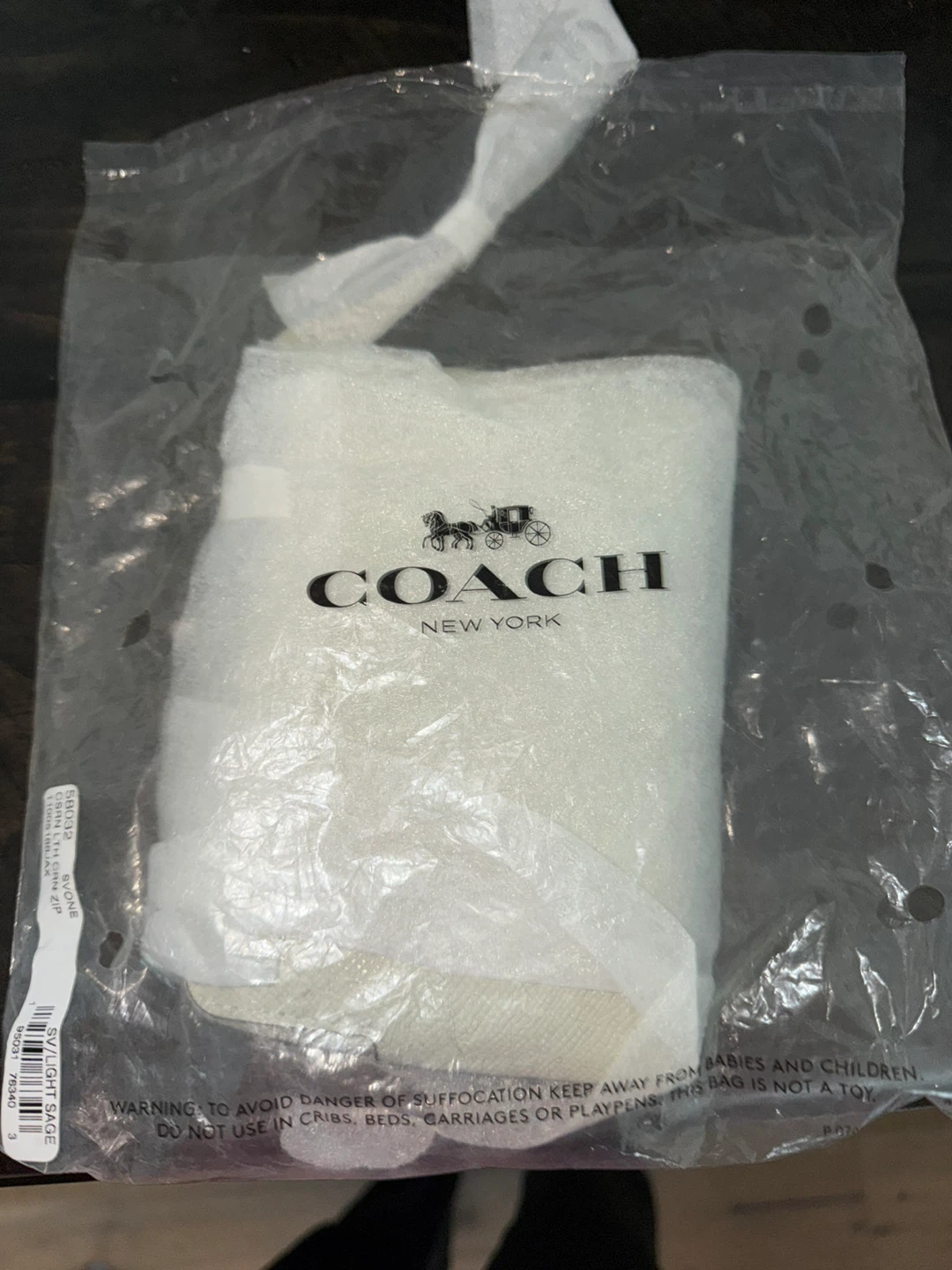 Coach Card Case Wallet