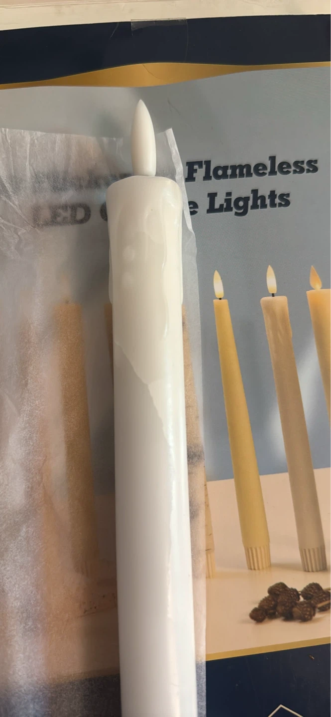 LED Taper Candles Flameless Candle Lights 12 Pack - photo 2
