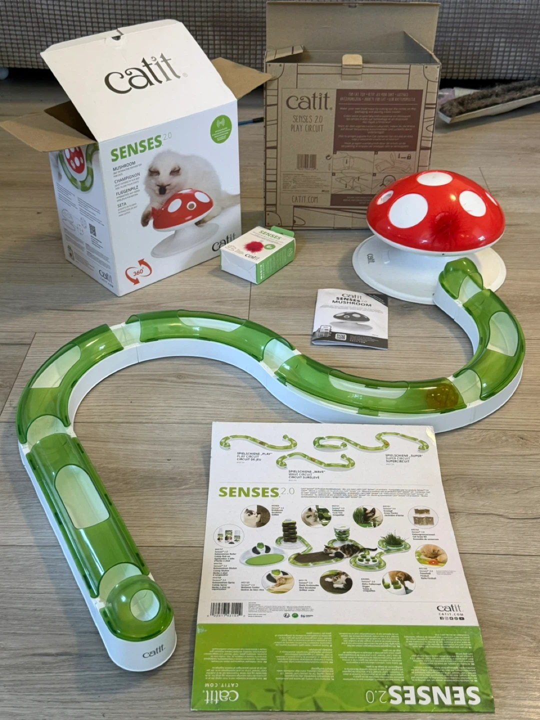 Catit Senses 2.0 Mushroom Interactive Cat Toy - photo 2