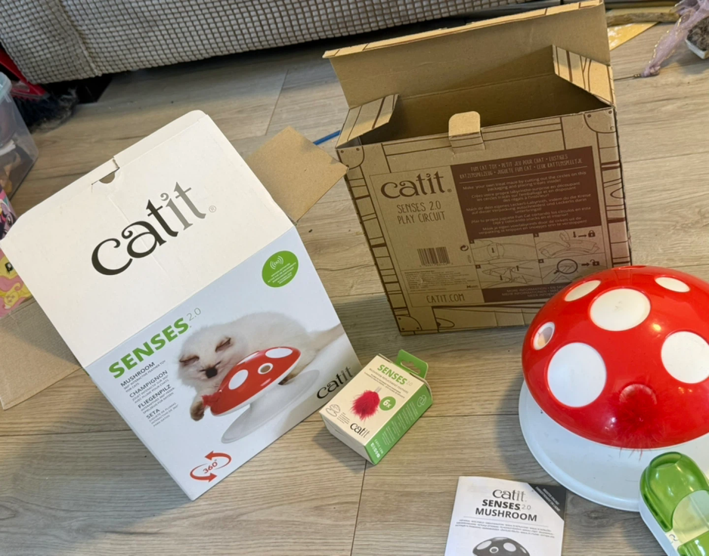Catit Senses 2.0 Mushroom Interactive Cat Toy