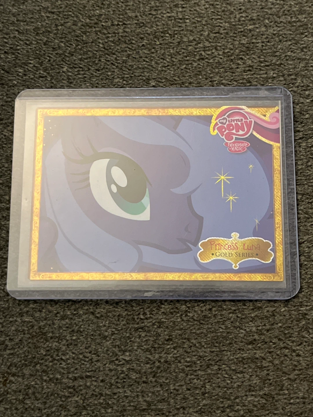 MLP Princess Luna Gold Series Card