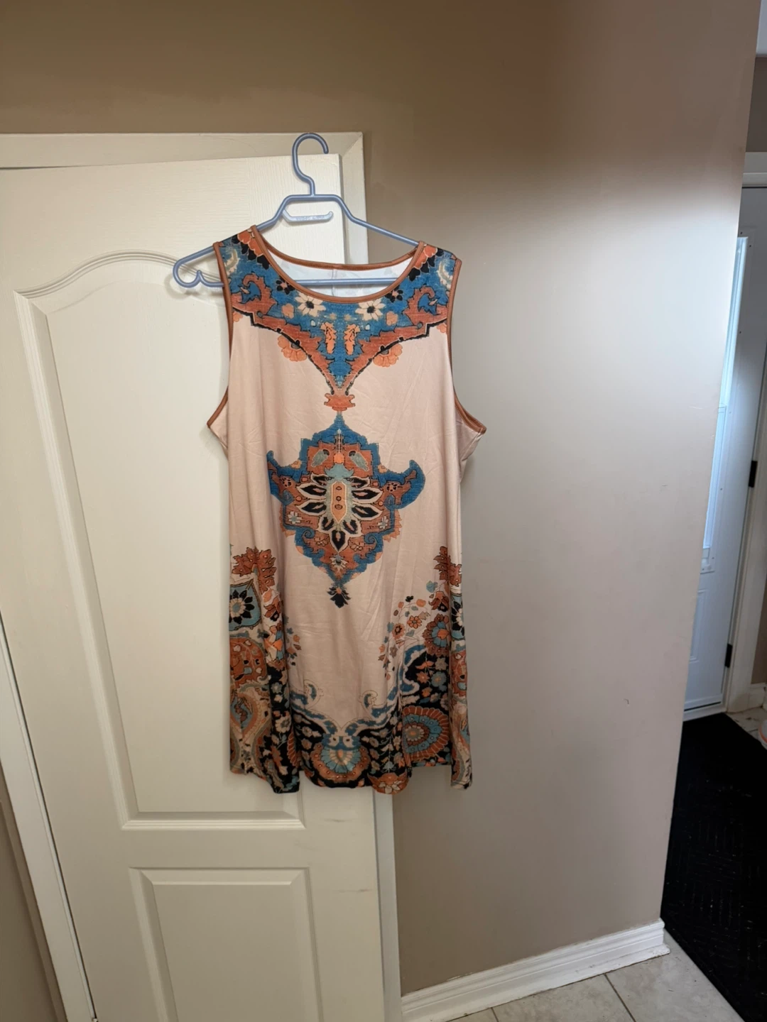 EMERY ROSE Boho Floral Print Sleeveless Dress - photo 2