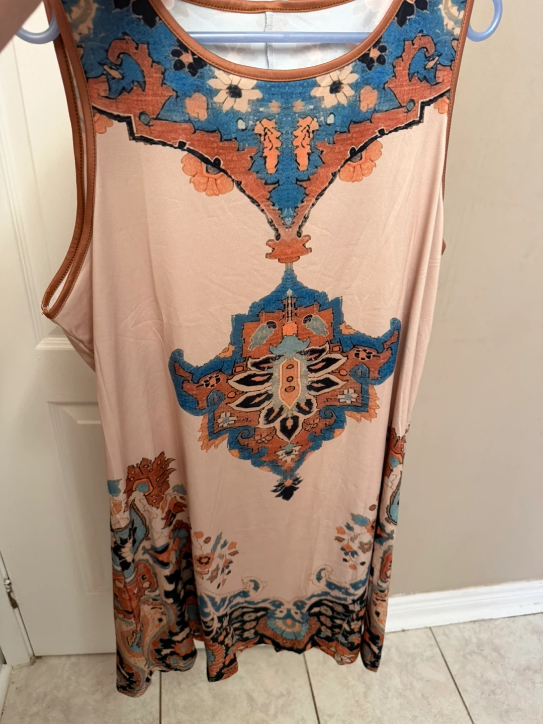 EMERY ROSE Boho Floral Print Sleeveless Dress - photo 3