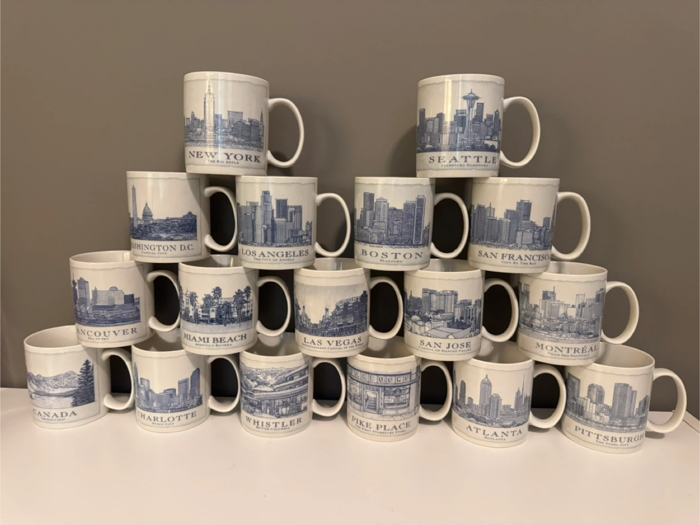 Starbucks Architecture Series Mugs