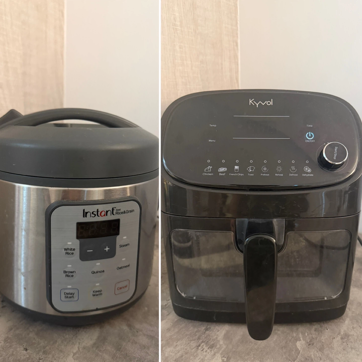 Combo sell: Rice cooker and Air Fryer