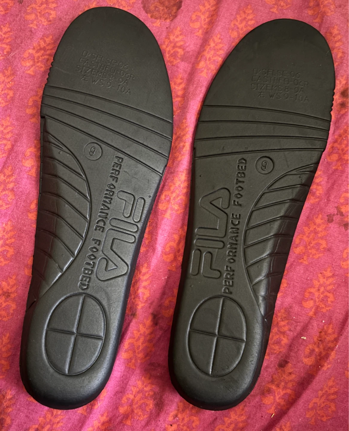 FILA Waterproof Performance Footbed Insoles (Size 9) - photo 2