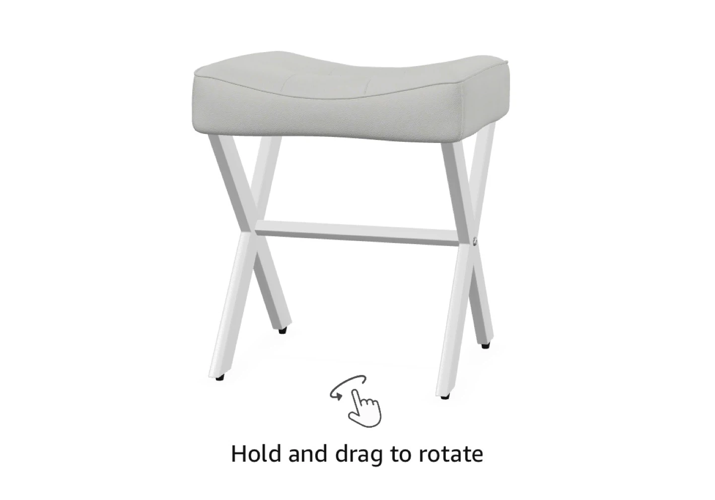 MEMOBARCO Folding Vanity Stool - photo 2