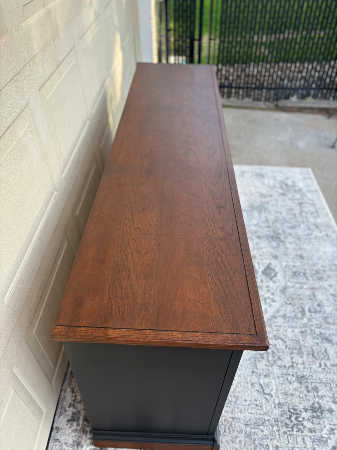 9 Drawer MCM Walnut Dresser “freshly refinished” - photo 3