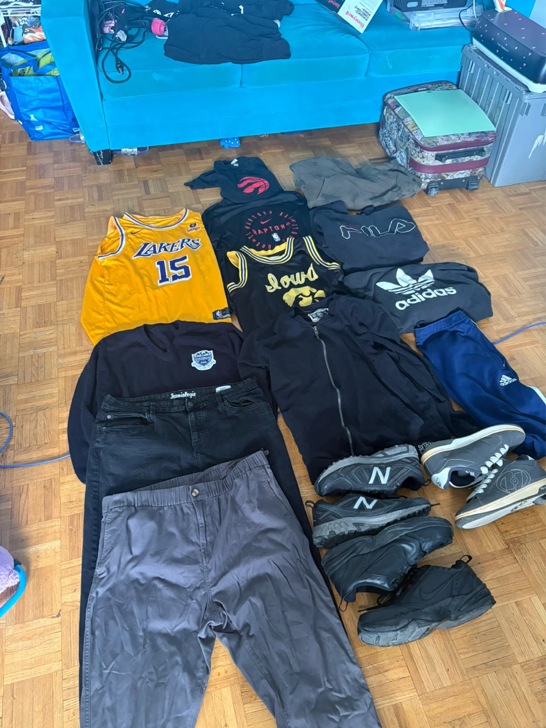 Men’s clothes and shoes