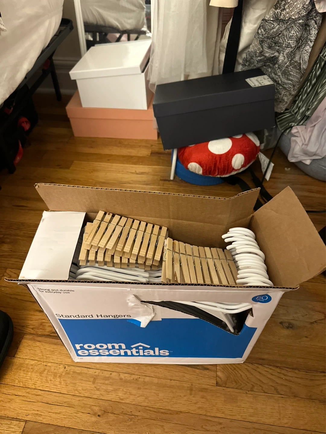 Target Room Essentials Hangers and Clothespins