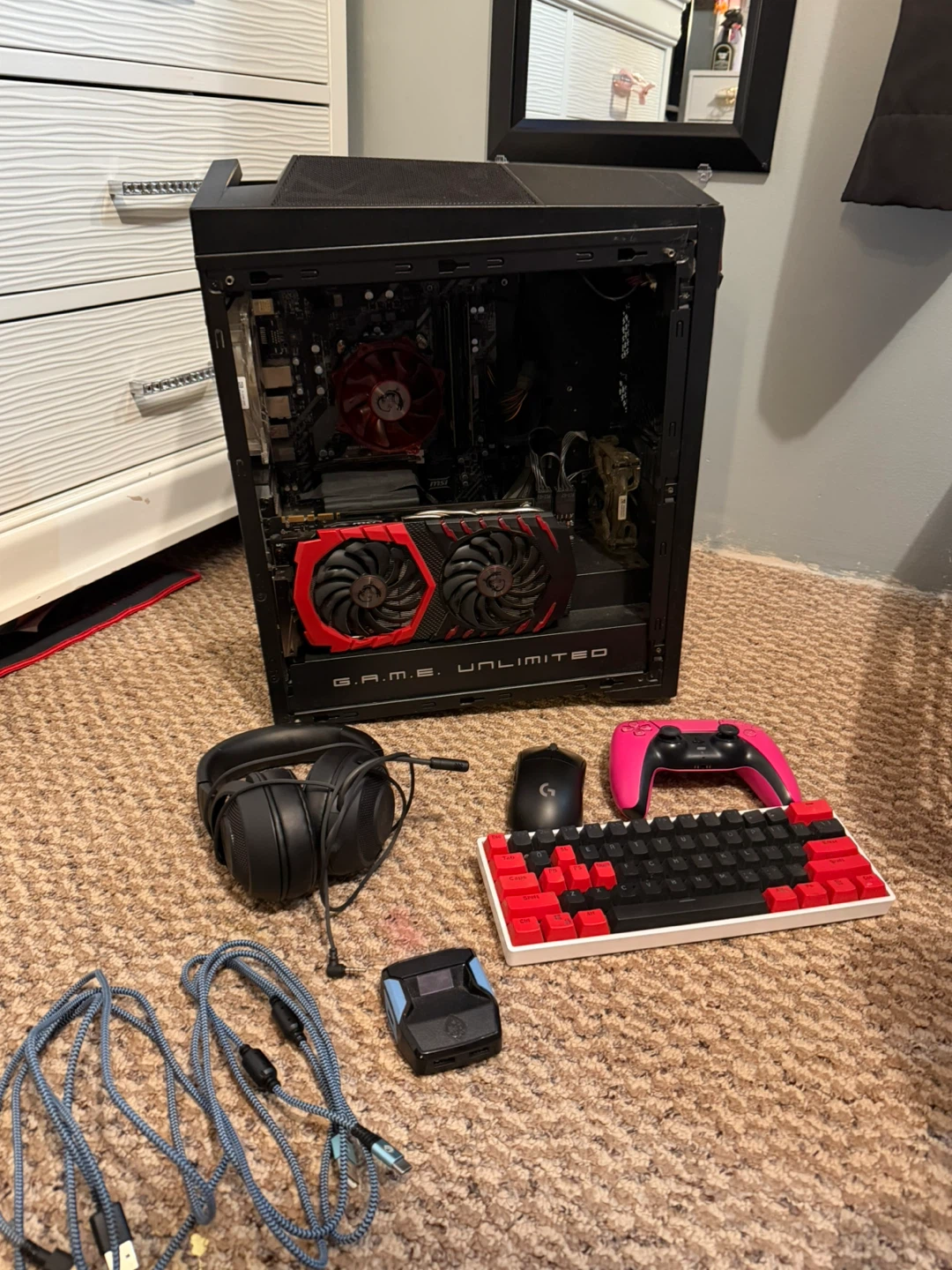 Gaming PC and accessories