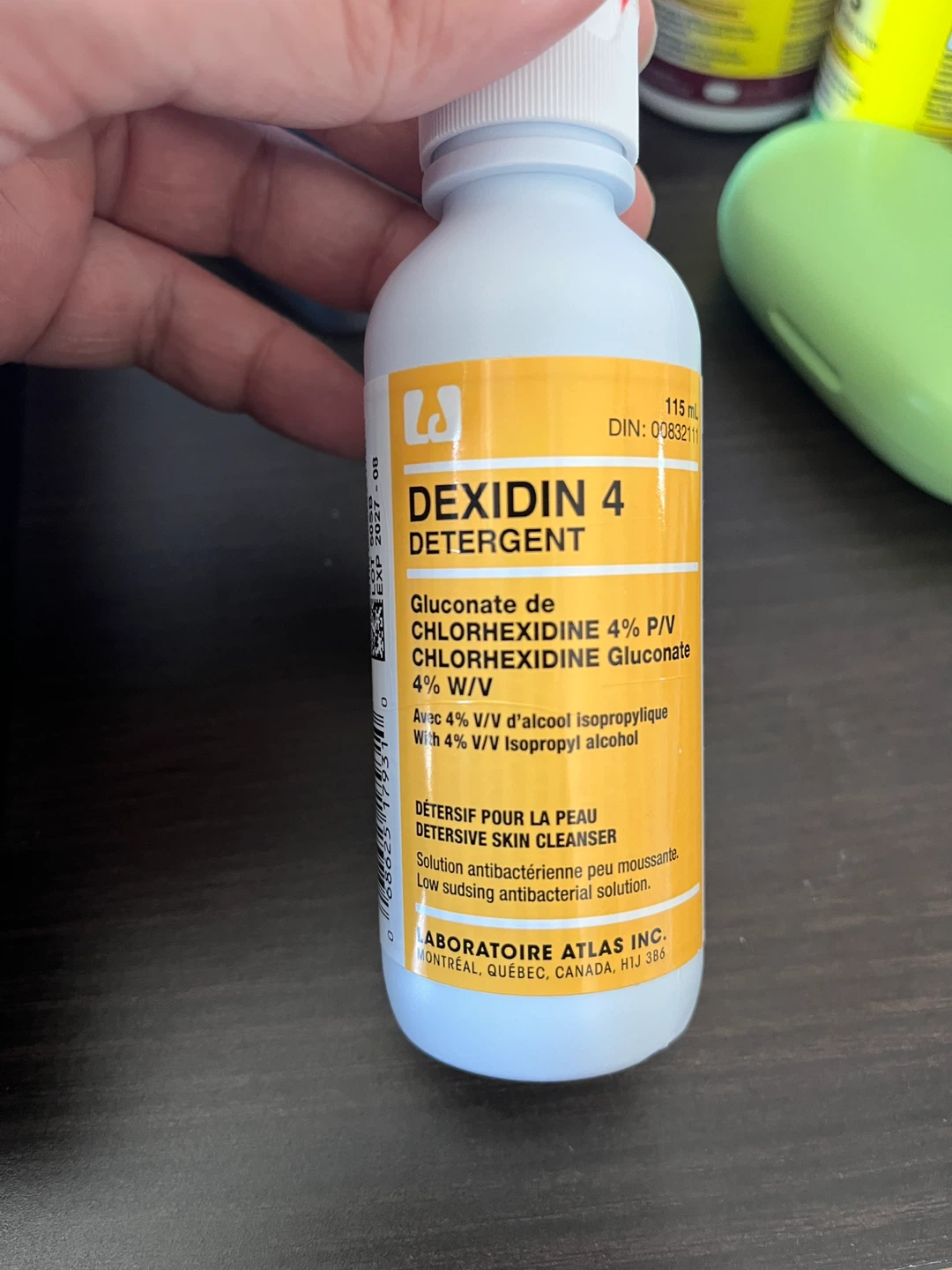 DEXIDIN 4 Detergent Skin Cleanser 115 mL