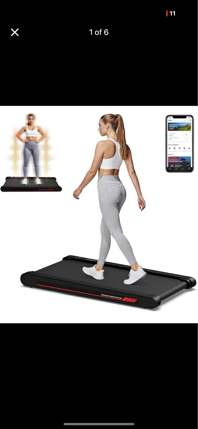 Walking Vibration Pad Under Desk Treadmill