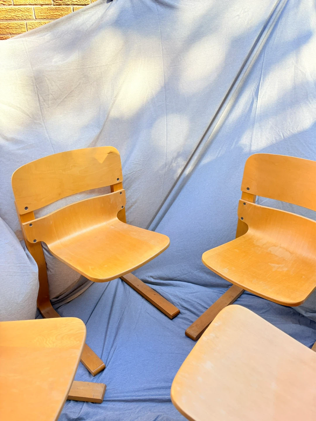 Vintage wooden chairs