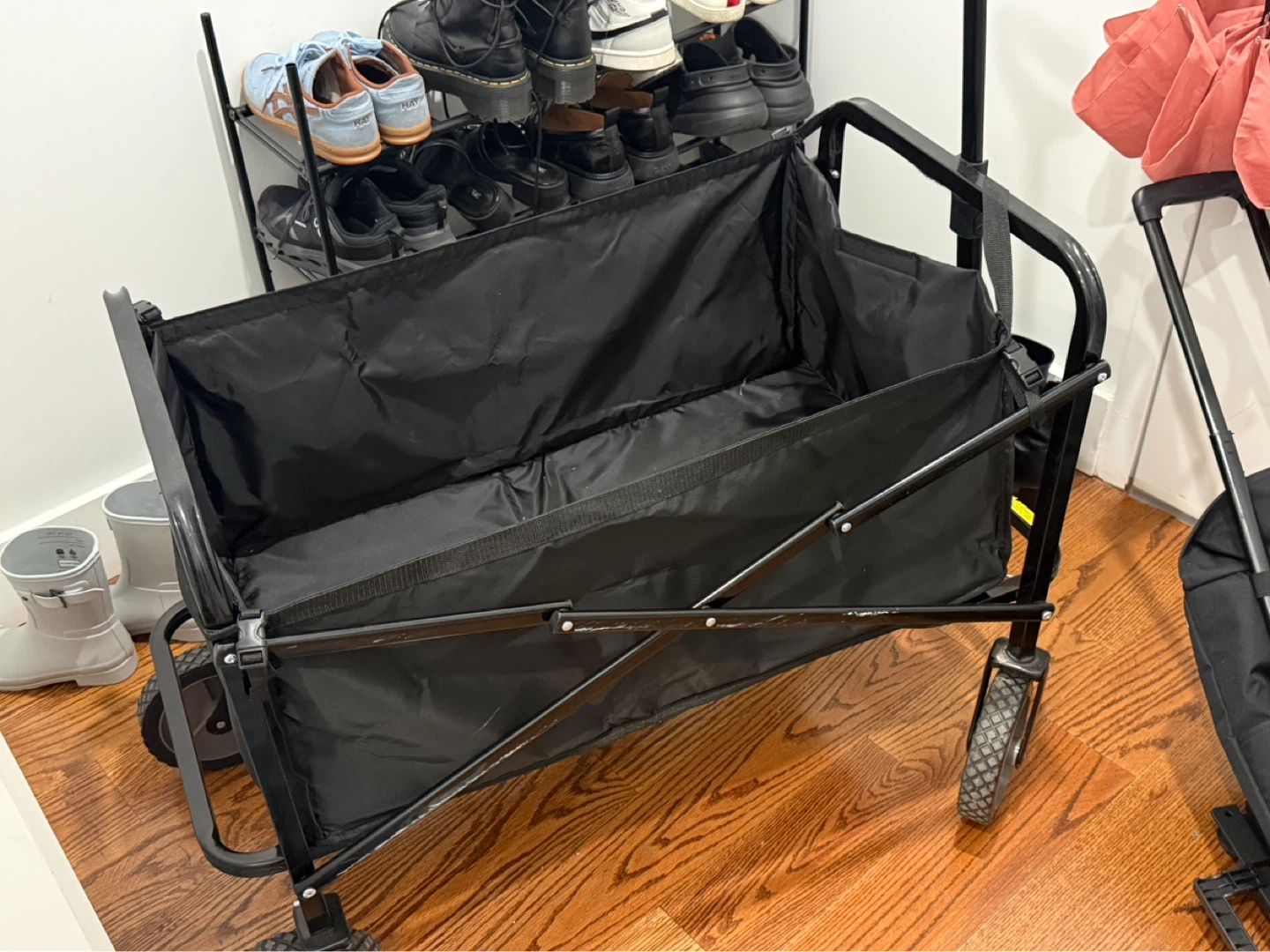 Black Folding Wagon