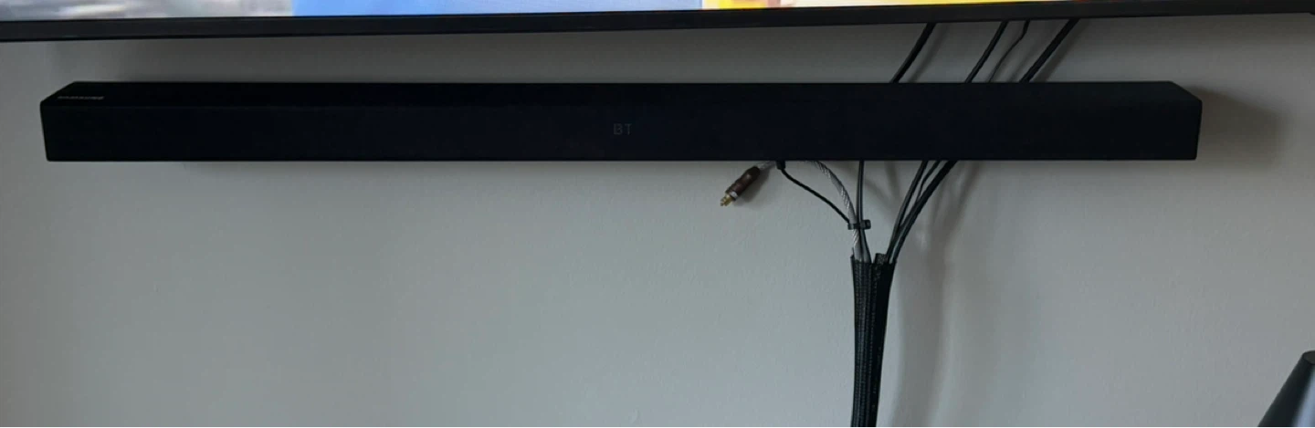 Samsung Soundbar and Woofer set