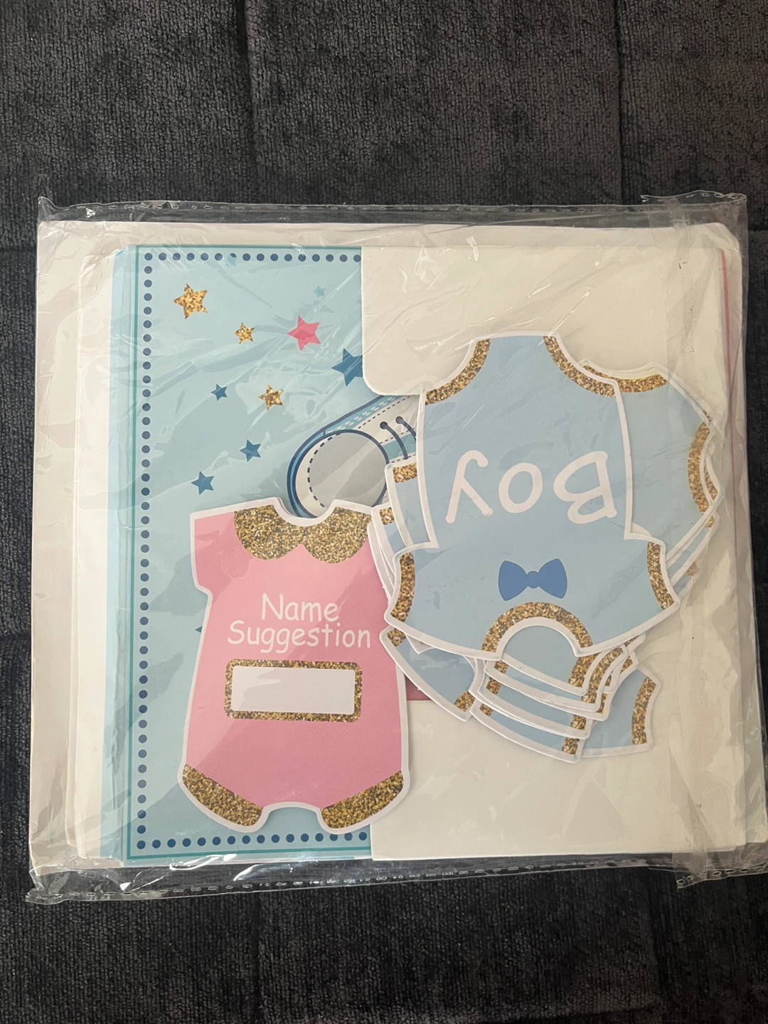 Baby Shower Guessing name Kit