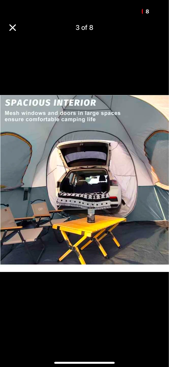 6 Person 10ft x 10ft Camping Tent - photo 3