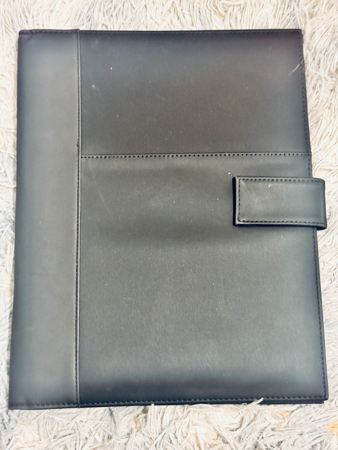 Black Portfolio Folder