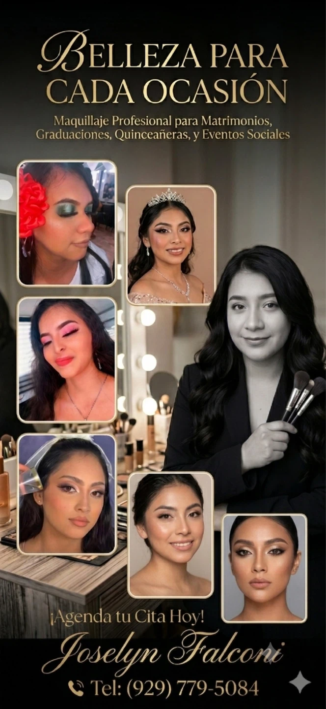 Professional Makeup Services by Joselyn Falconi