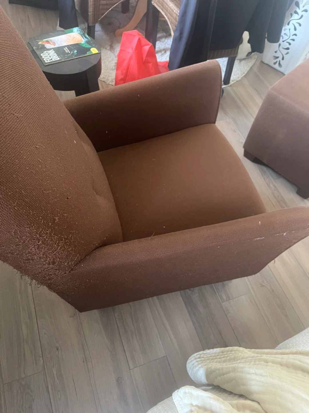 Brown Accent Chair