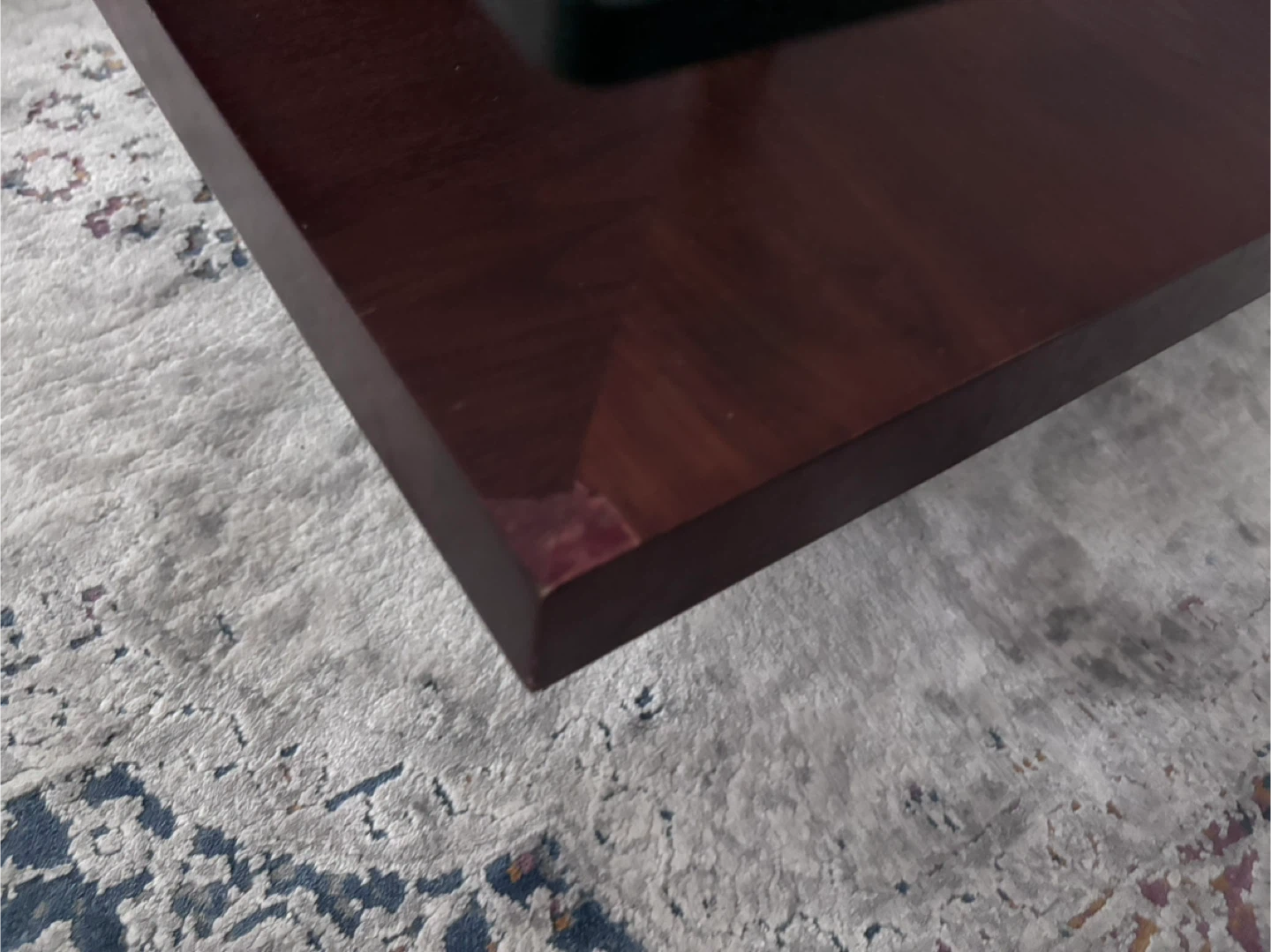Glass and Wood Coffee Table - photo 5