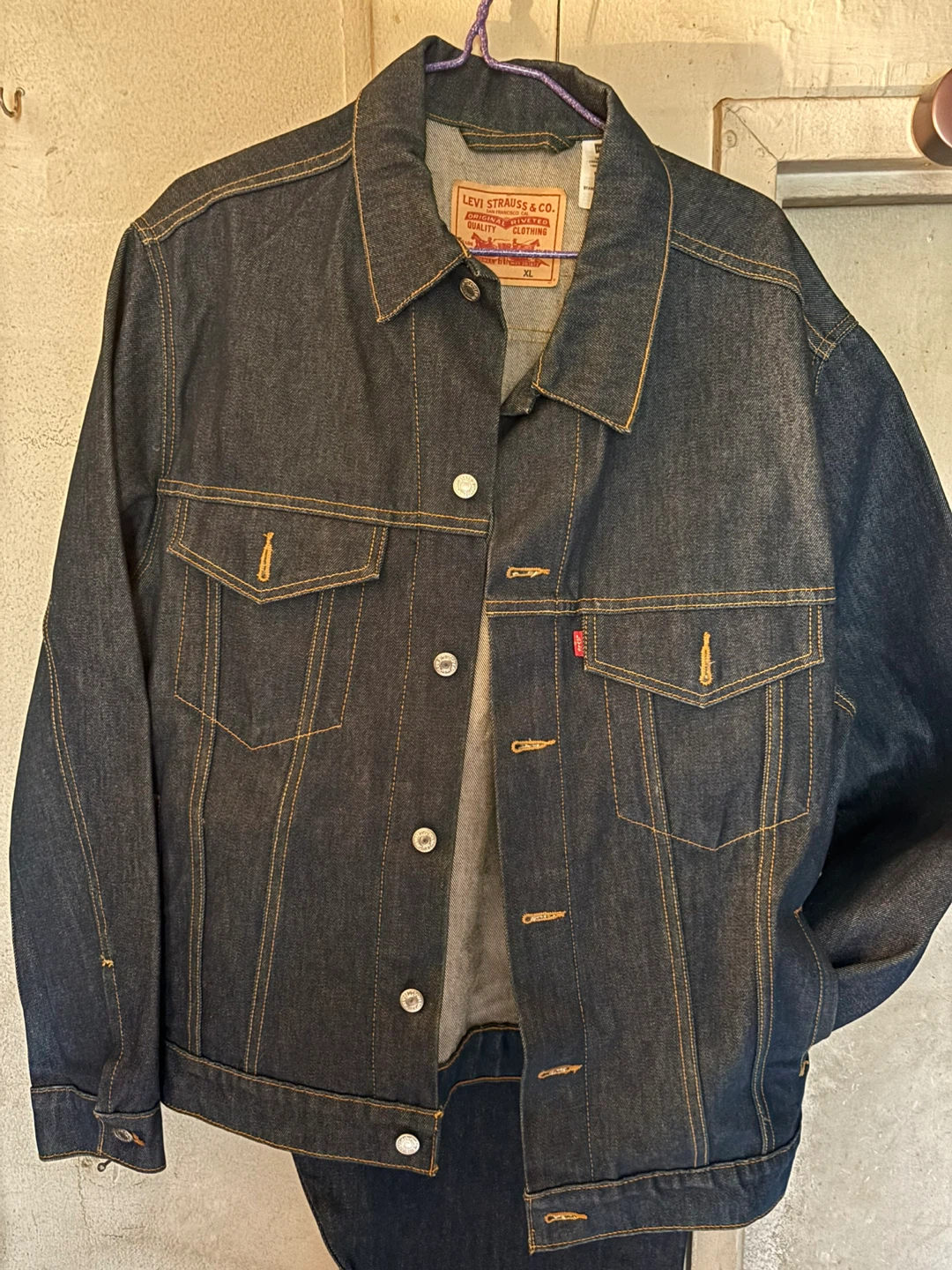 Levi's 501 Jeans and Denim Jacket - photo 4
