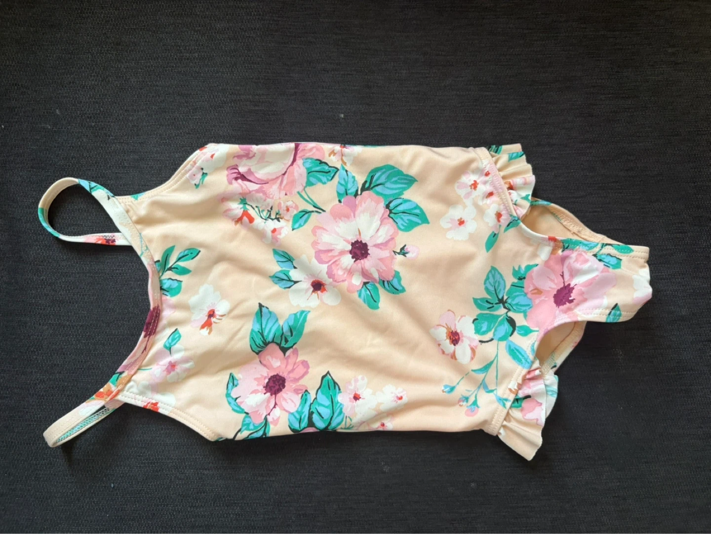 H&M Floral One-Piece Swimsuit - Size 18-24 months