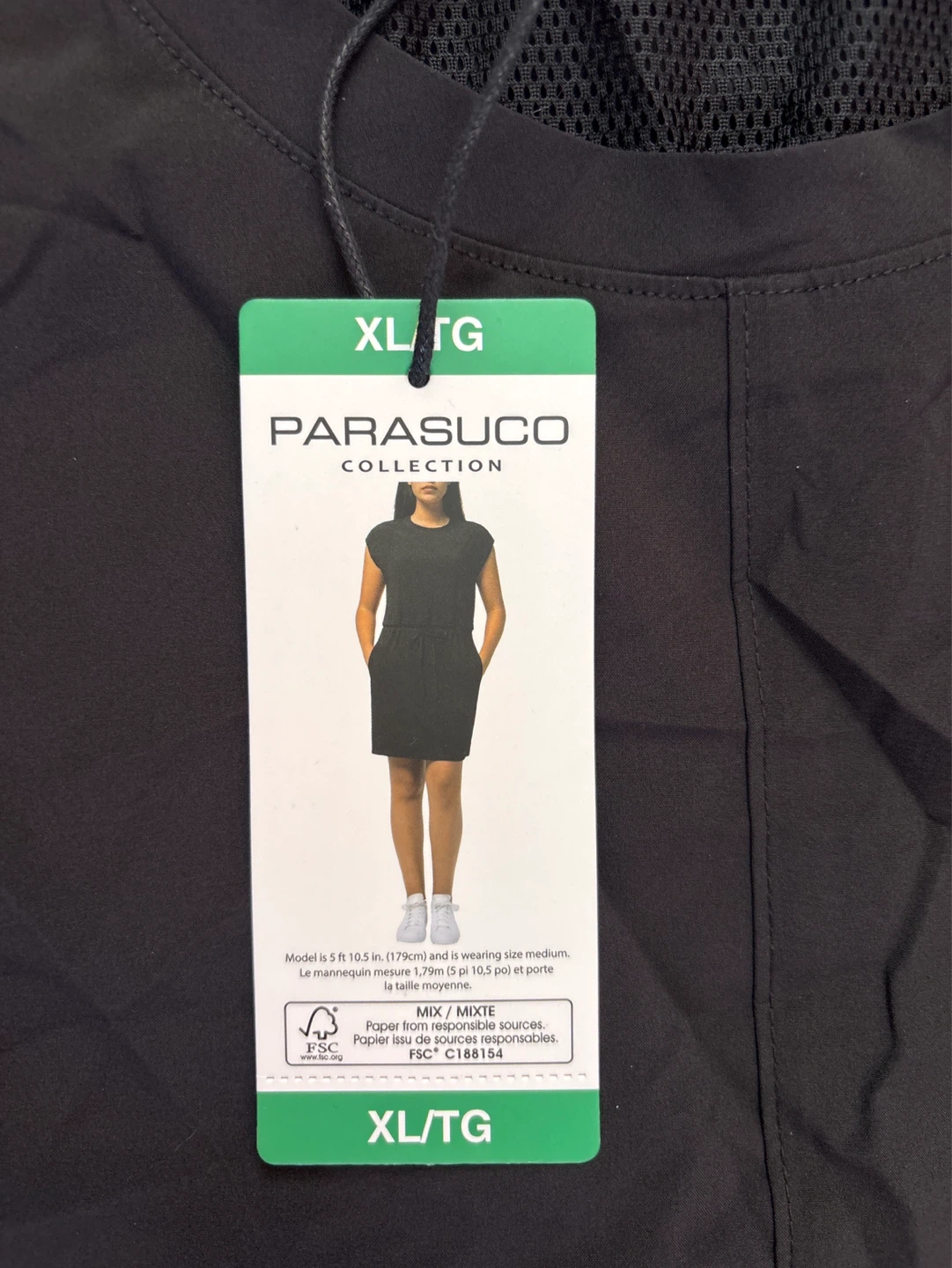 Parasuco Collection Black Sleeveless Dress XL/TG - photo 2
