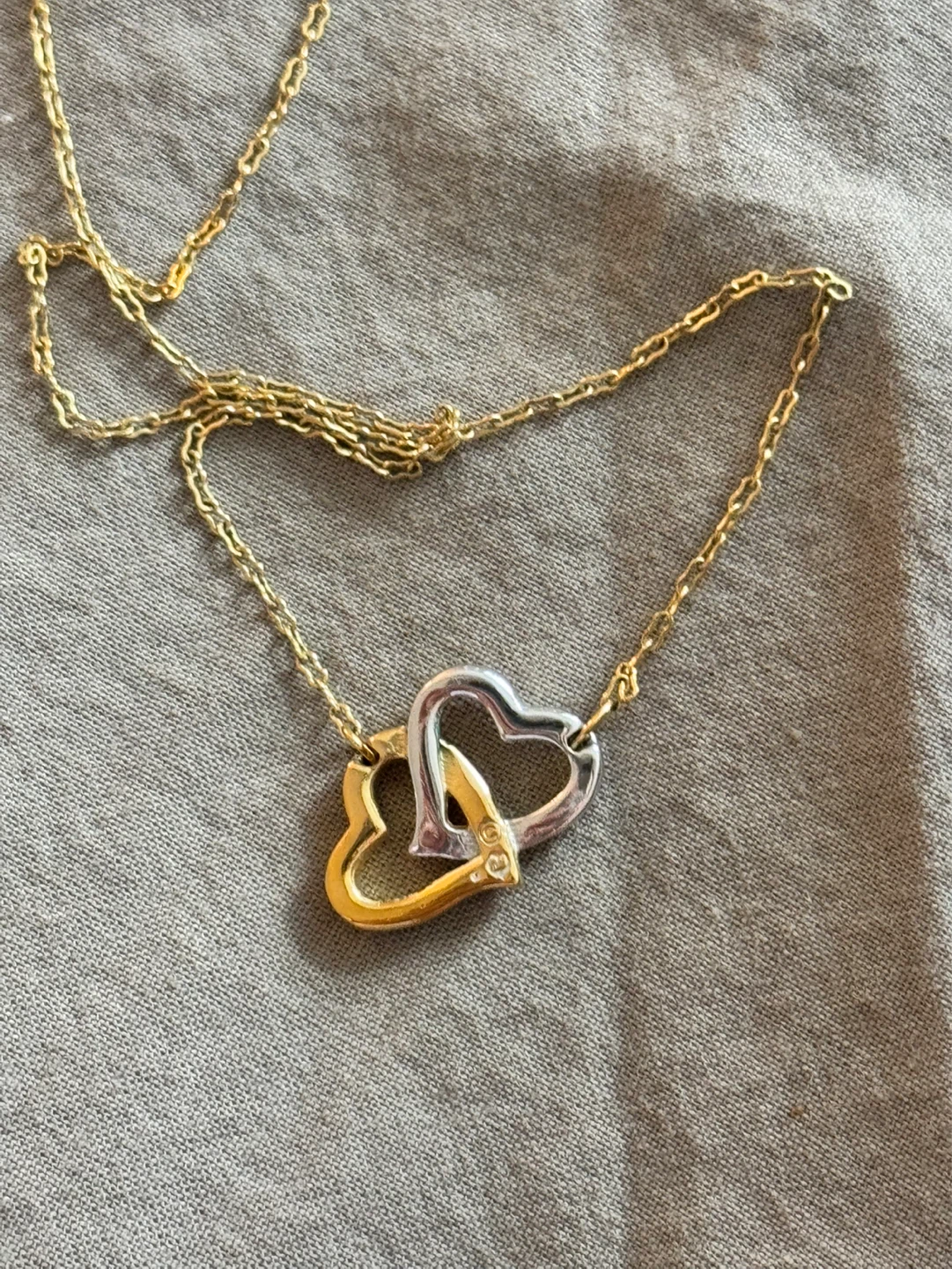 Swarovski Double Heart Necklace - photo 3