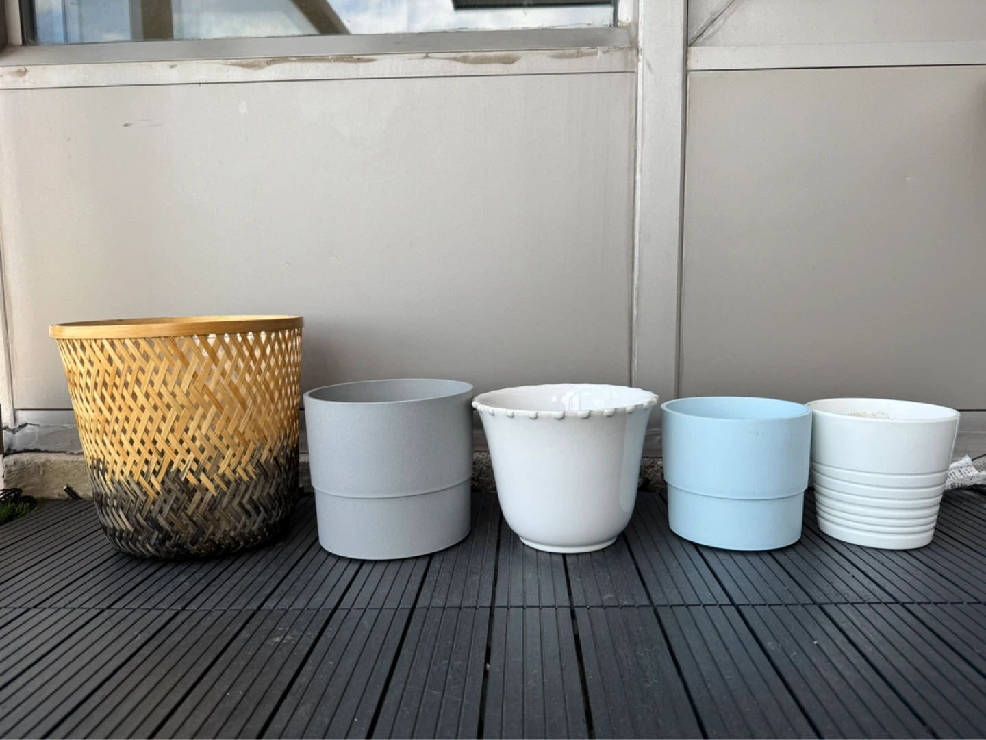 Ikea pots/planters