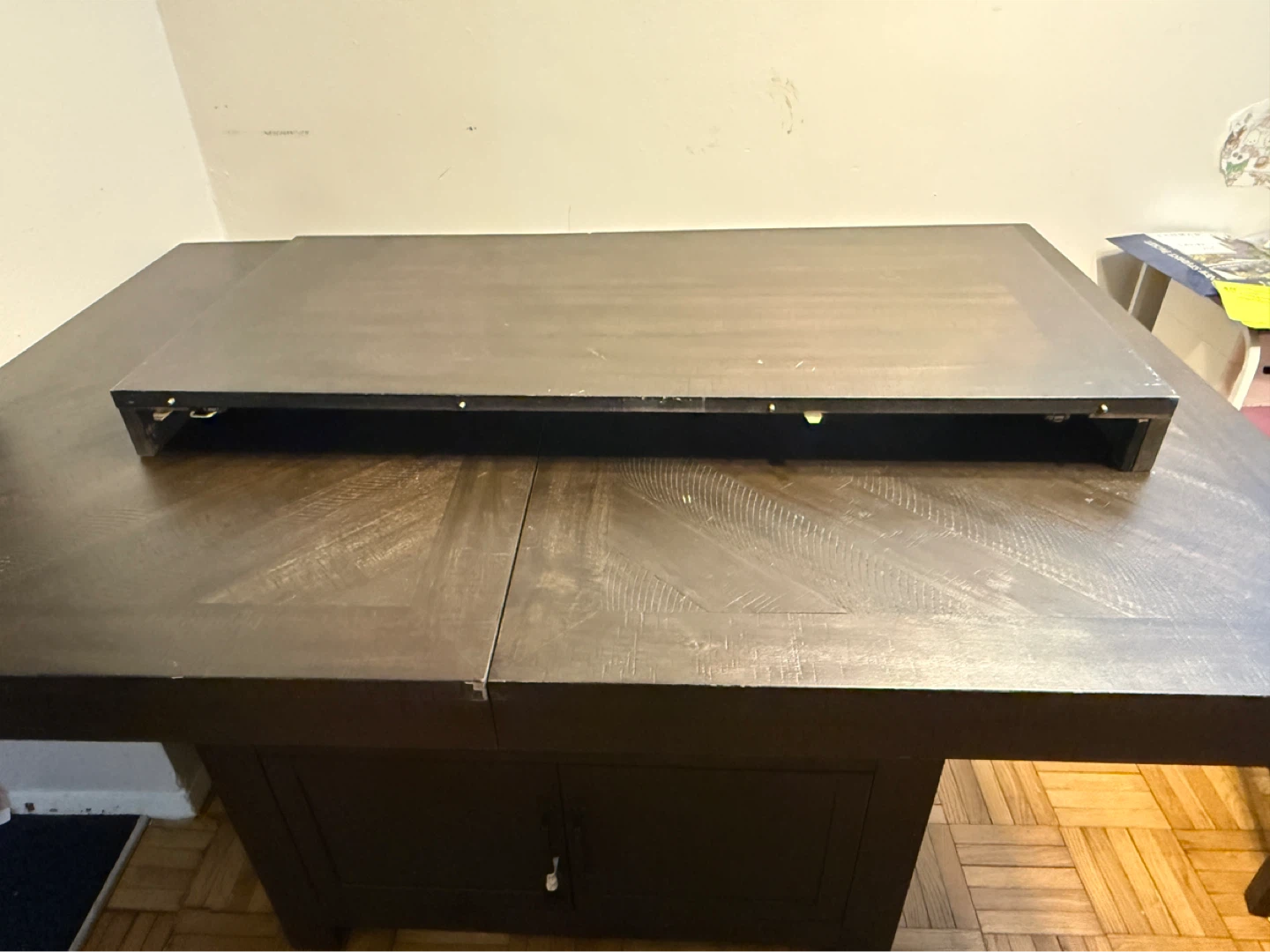Extendable Dining Table Set with 4 Chairs and bench - photo 2