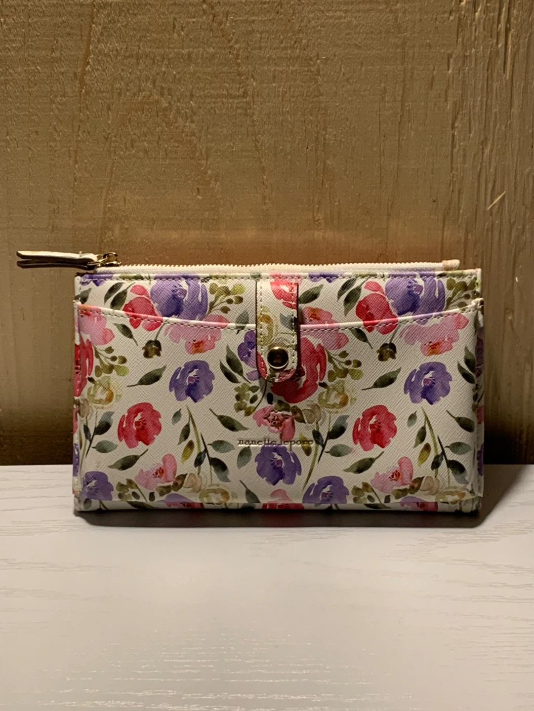 Nanette Lepore floral wallet