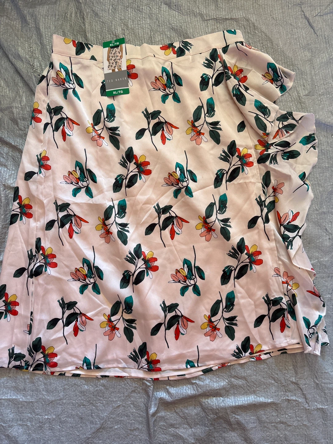 Ted Baker Floral Skirt XL/TG