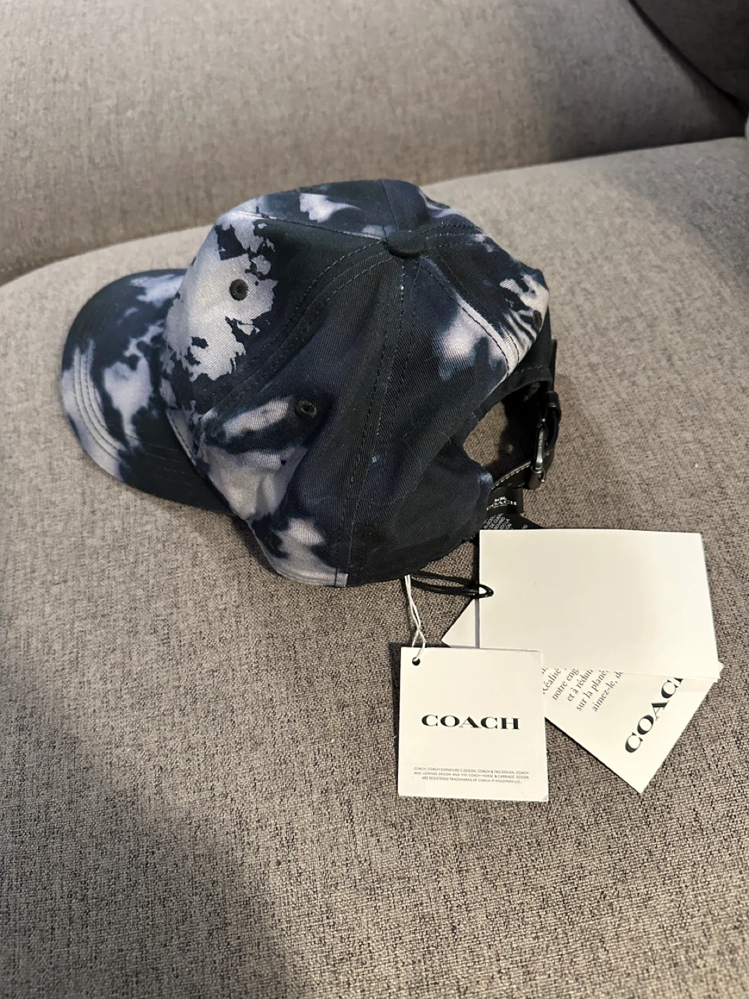 Coach Tie-Dye Baseball Cap - photo 5