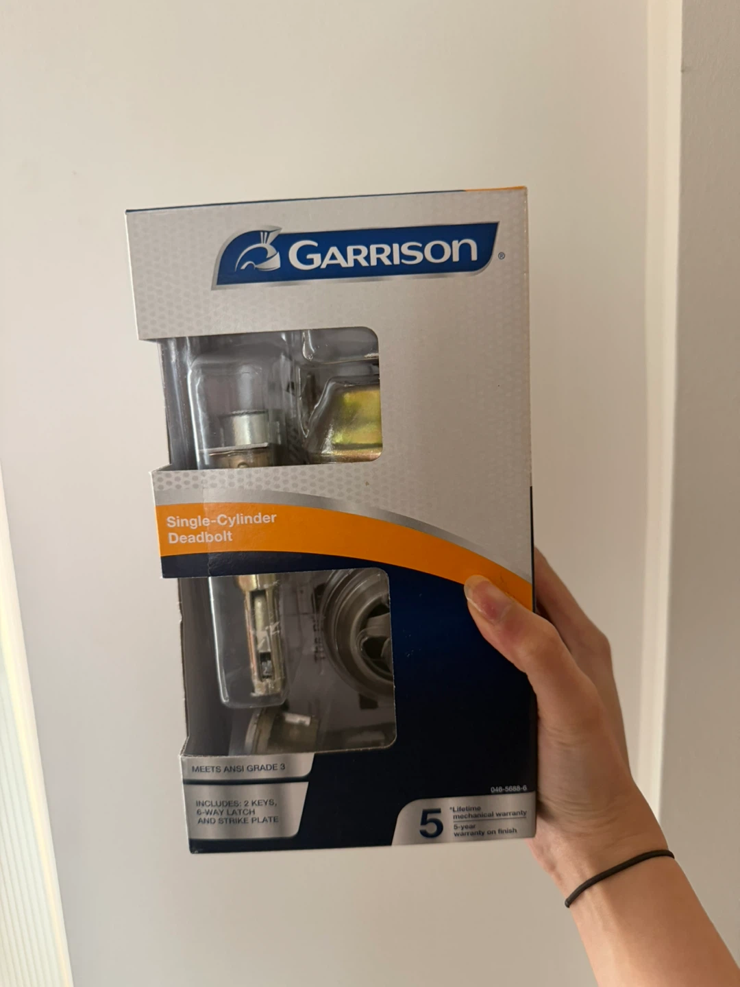 Garrison Single-Cylinder Deadbolt