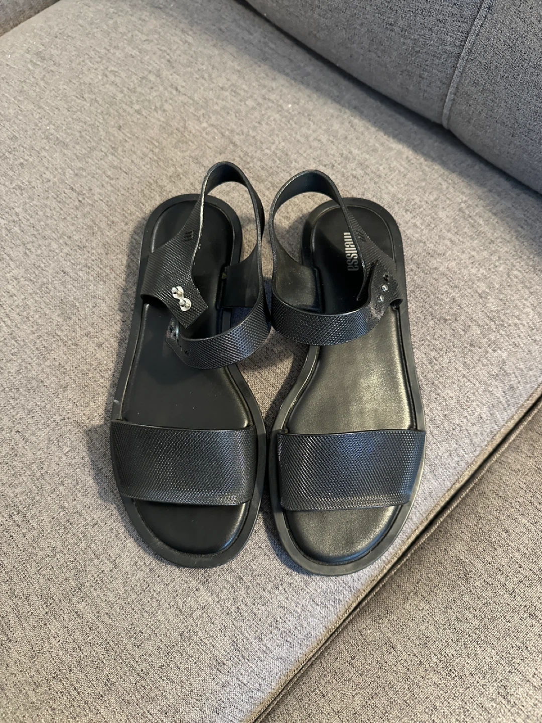 Melissa Black Jelly Sandals