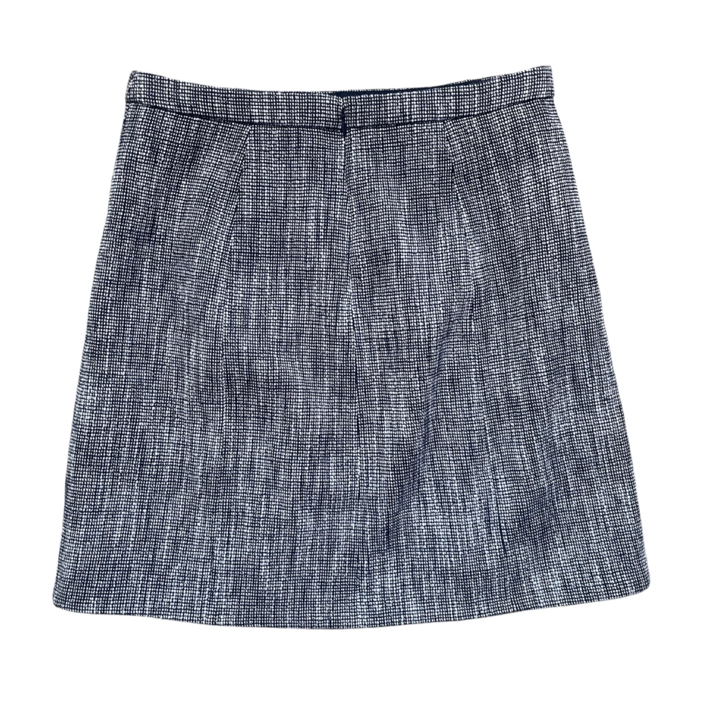 J. Crew Factory Blue Tweed A-Line Skirt Size 4 - photo 2