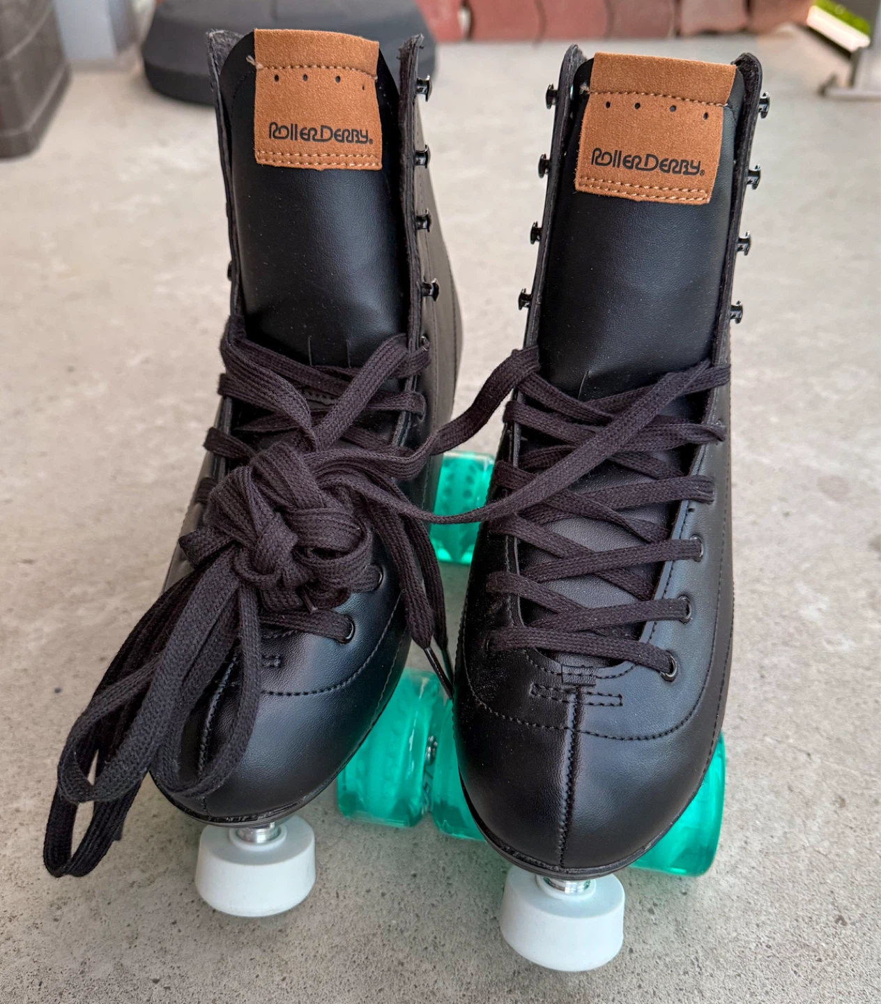 Black Quad Roller Skates Size 10 Men