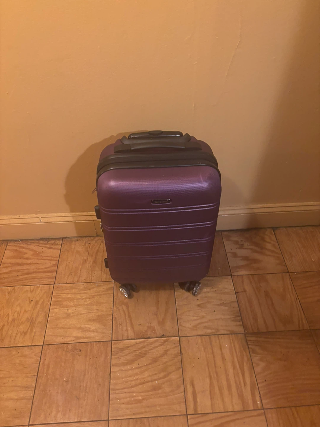 Rockland Purple Suitcase - photo 2