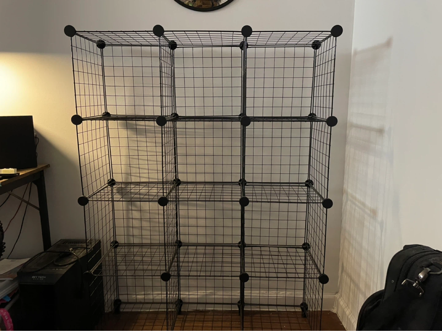 Must Go by 31st! Wire Cube Storage (12 Cubes) Sturdy!